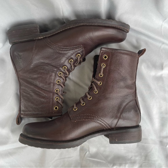 Frye Veronica Combat Boots - Picture 4 of 8